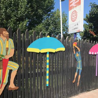 Artwork at Ansdell Station